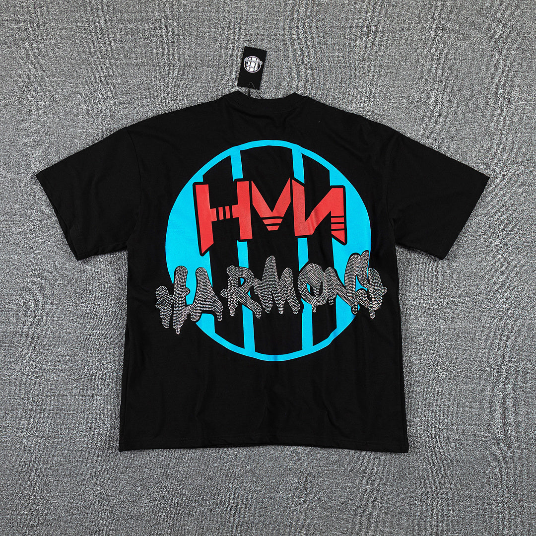 HARMONY Cyber Graphic Streetwear Tee