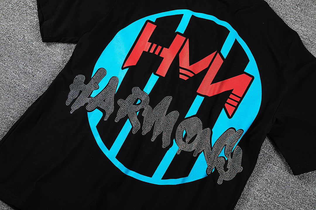 HARMONY Cyber Graphic Streetwear Tee