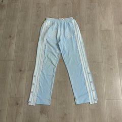 Rough Play Graphic Track Pants Light Blue