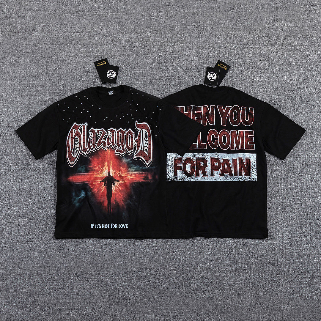 GlazaGod Vintage Graphic Streetwear Tee