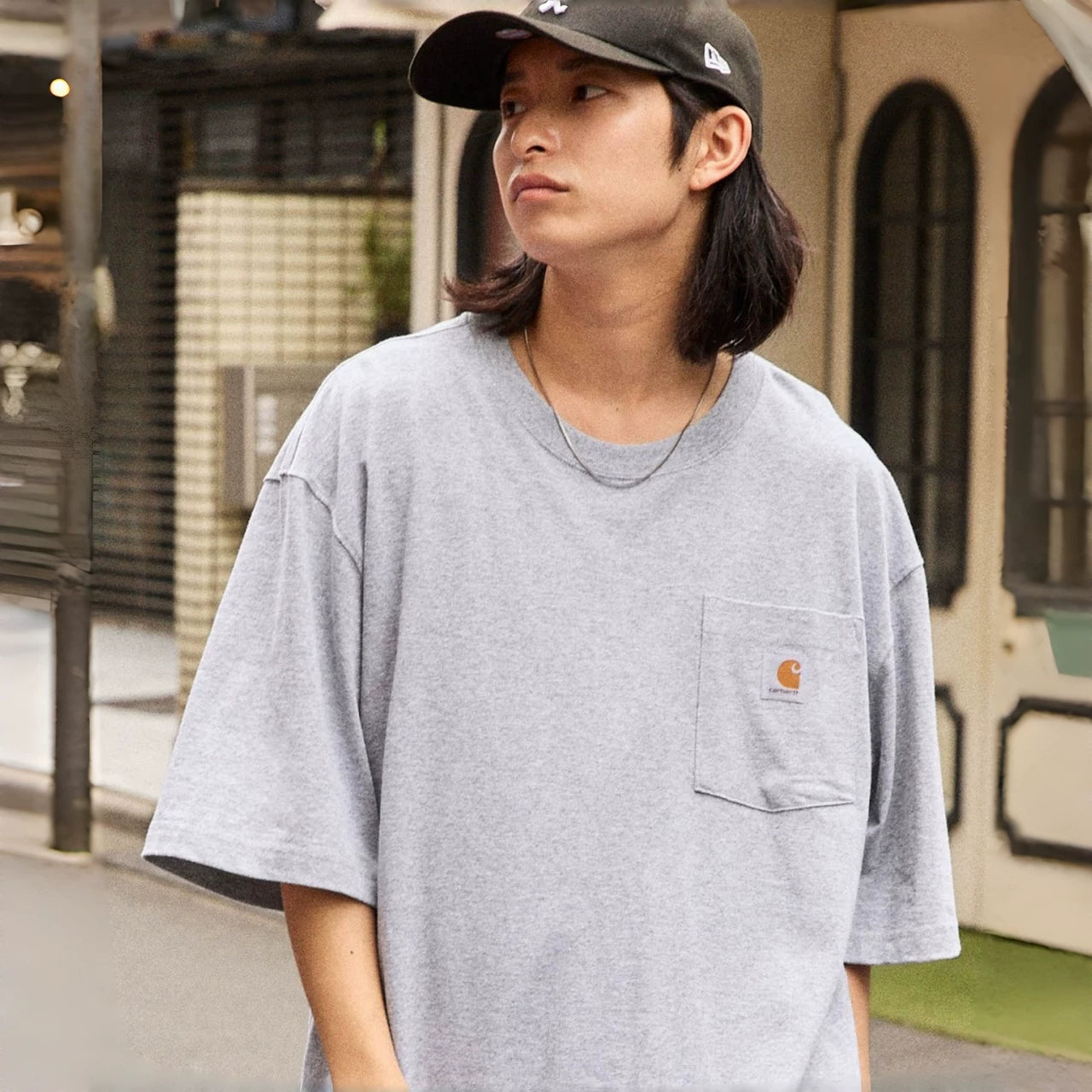 Carhartt K87 Classic Basic Base Layer T-Shirt - Workwear Style Padded Short Sleeve