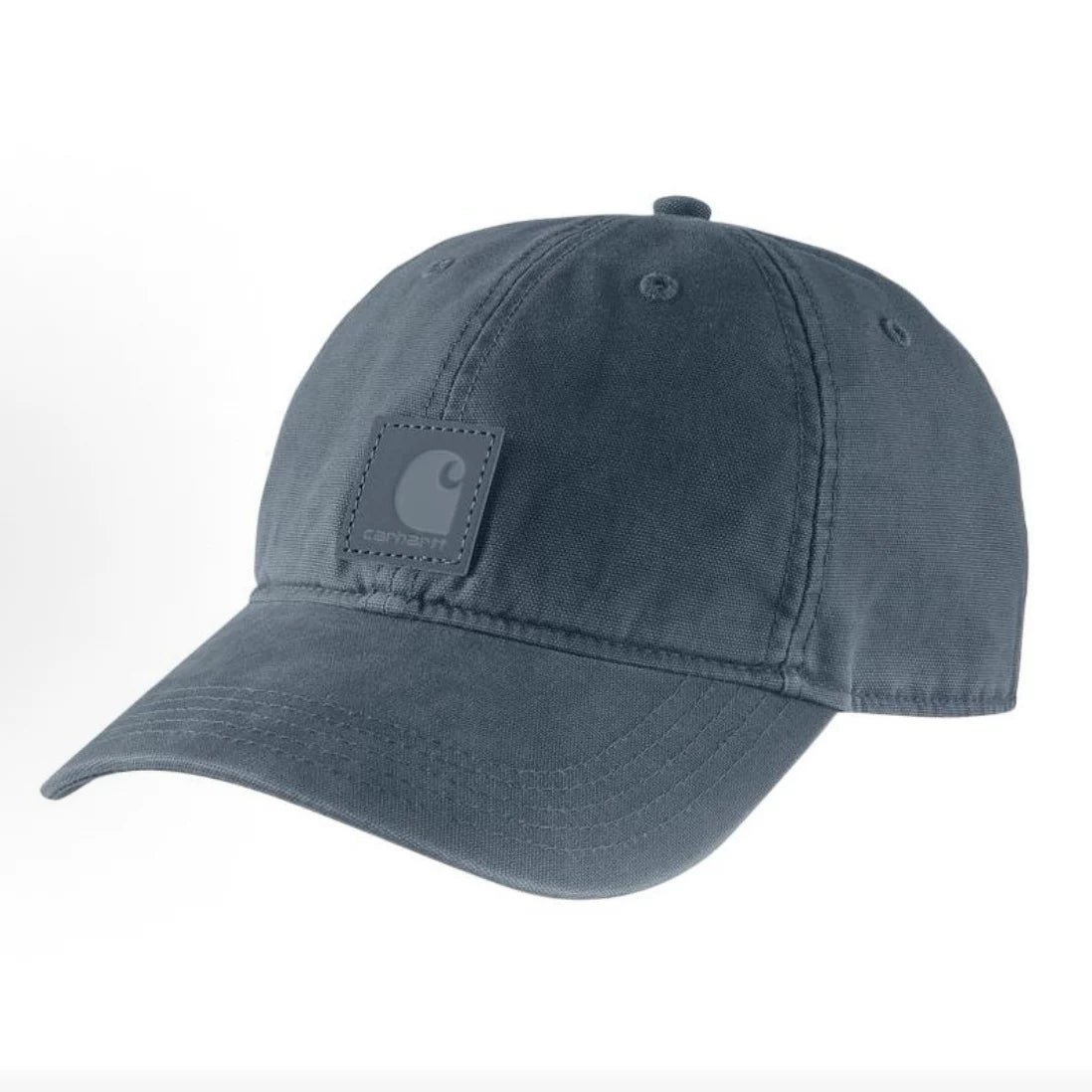 Carhartt washed and distressed American baseball cap---Carbon Gray