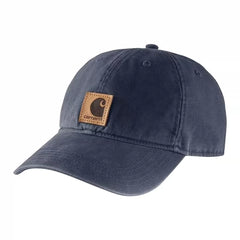 Carhartt washed and distressed American baseball cap---Carbon Gray