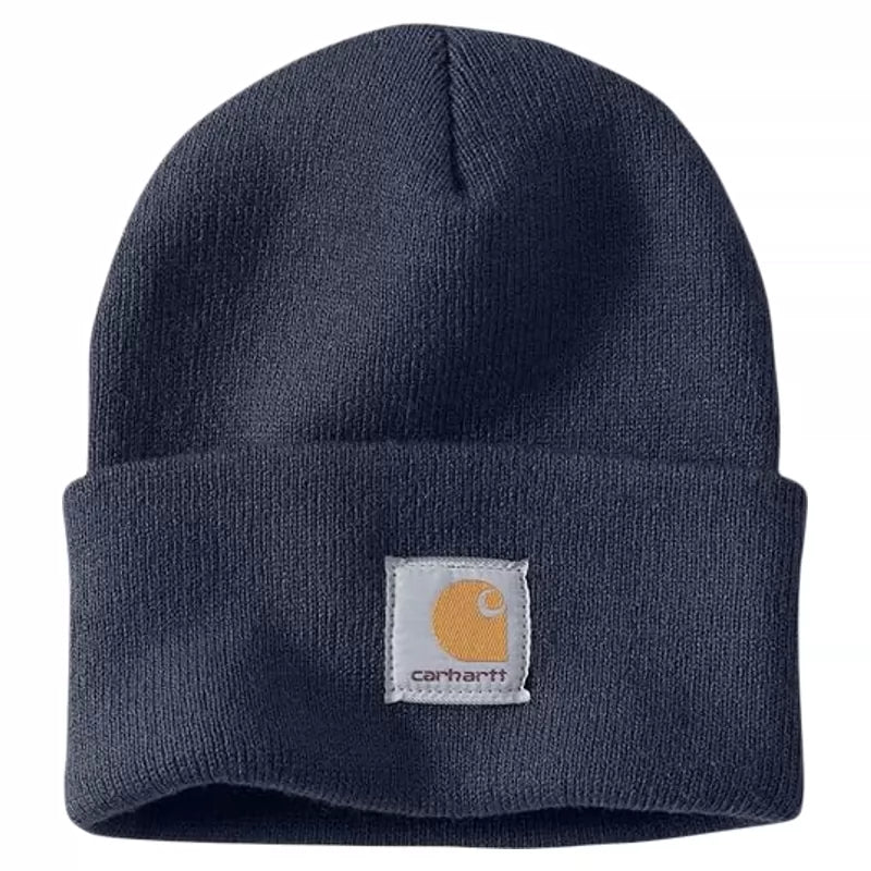 Carhartt Cold Cap American-style Ski Wool Hat---Duck Green