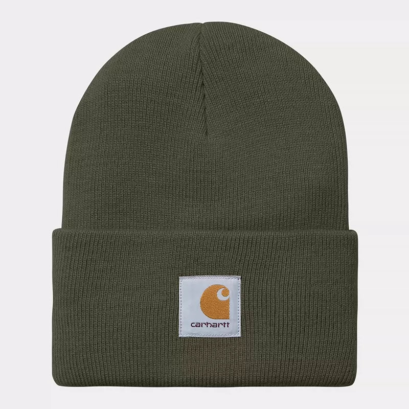 Carhartt Cold Cap American-style Ski Wool Hat---Duck Green