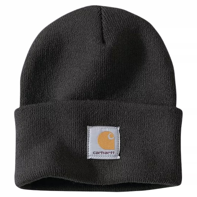 Carhartt Cold Cap American-style Ski Wool Hat---Duck Green