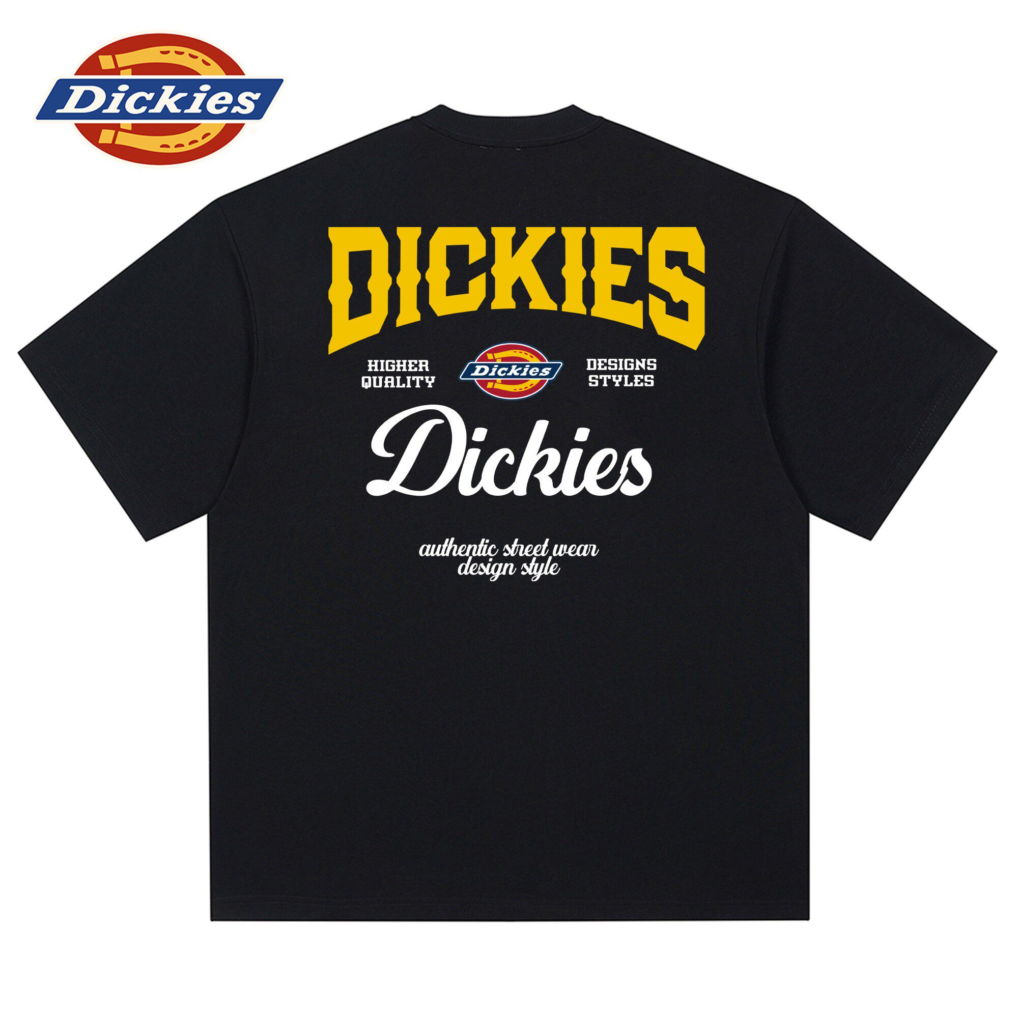 Dickies American-style retro classic logo trend streetwear T-shirt