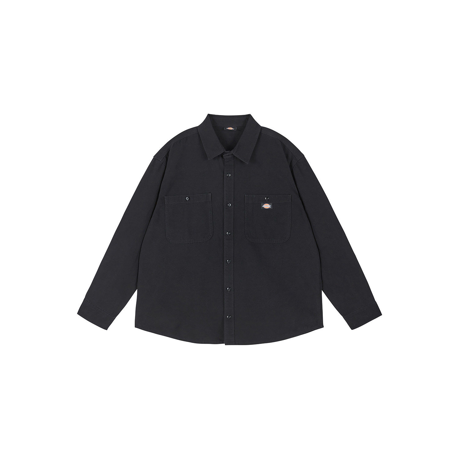 Dickies casual work shirt with long sleeves and front chest pocket