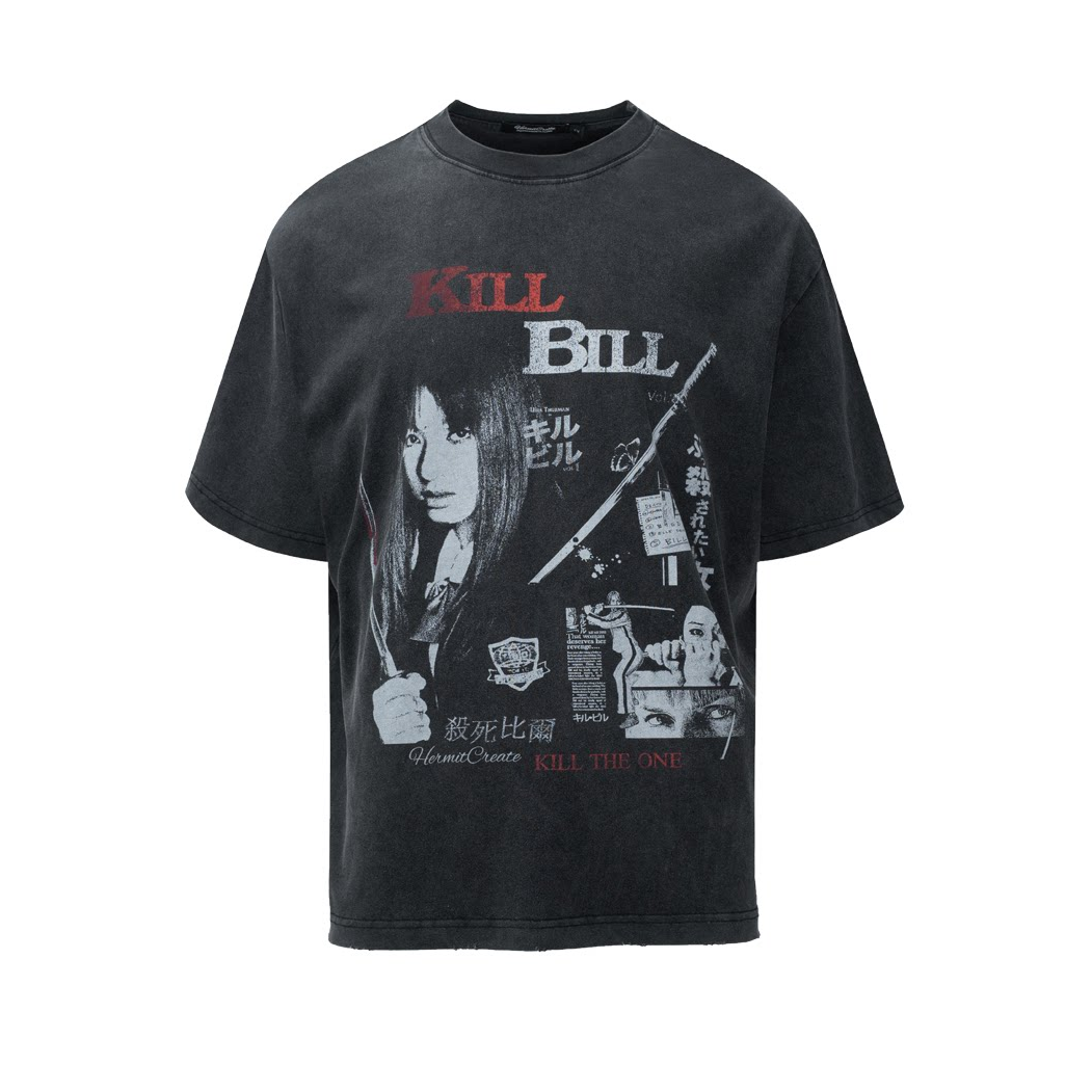 HC/HermitCreate Washable Series - Bill Movie Print T-Shirt