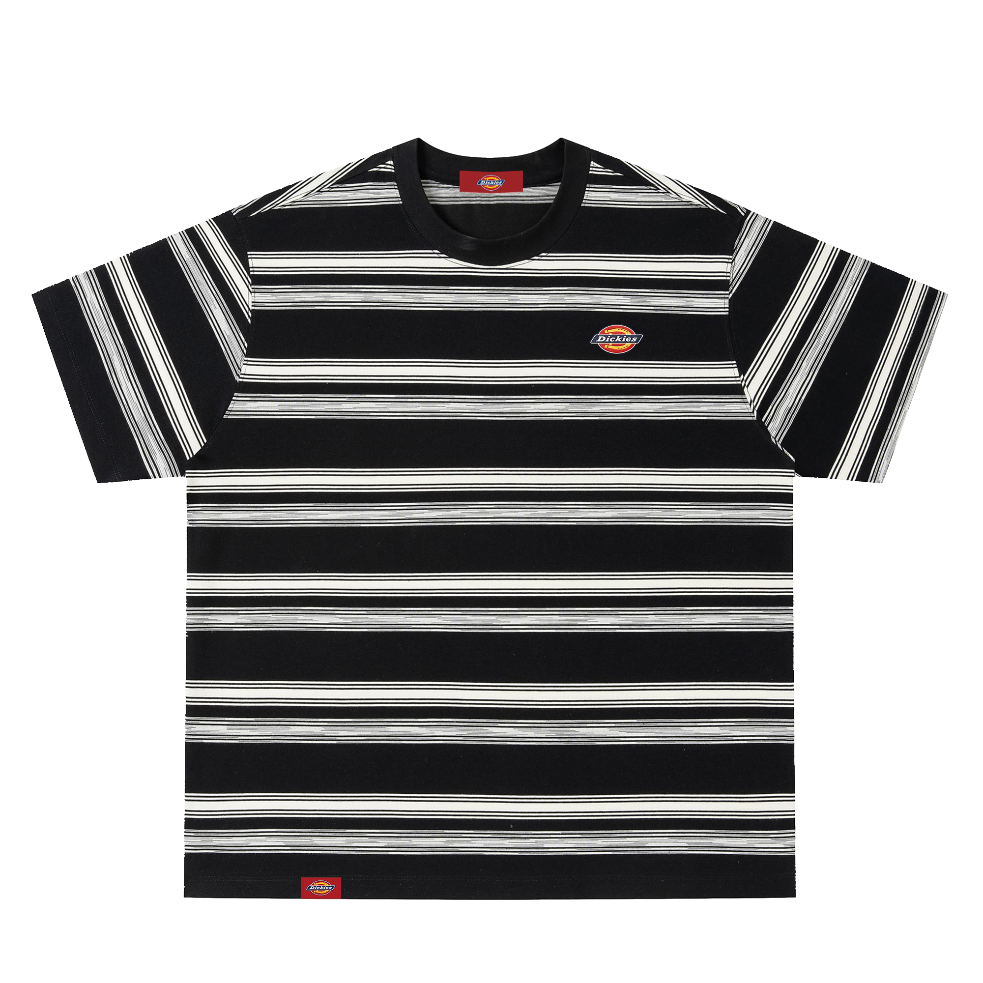 Dickies embroidered striped design T-shirt