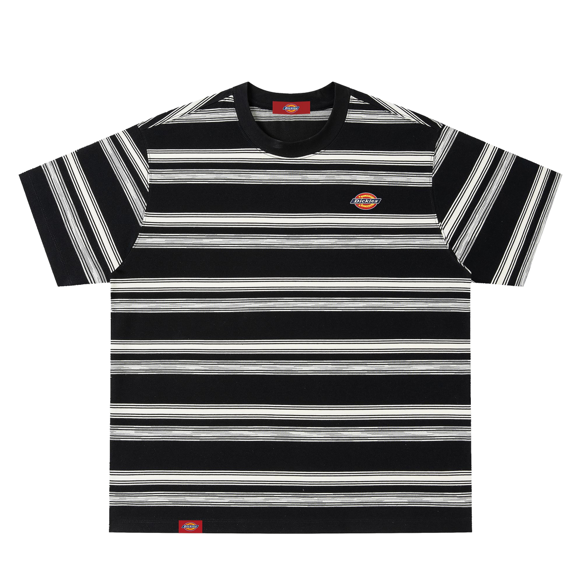 Dickies embroidered striped design T-shirt