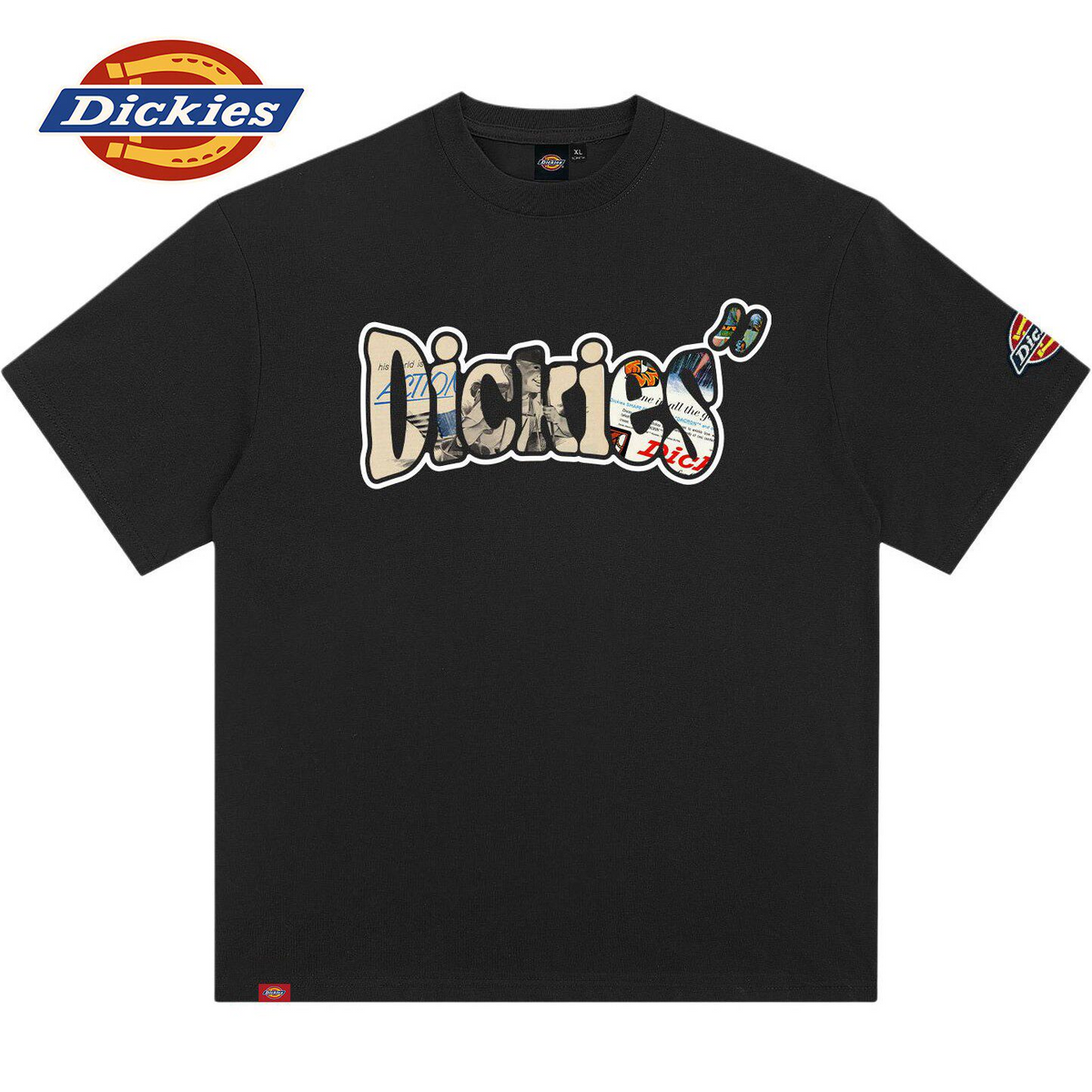 Dickies American-style vintage cotton T-shirt