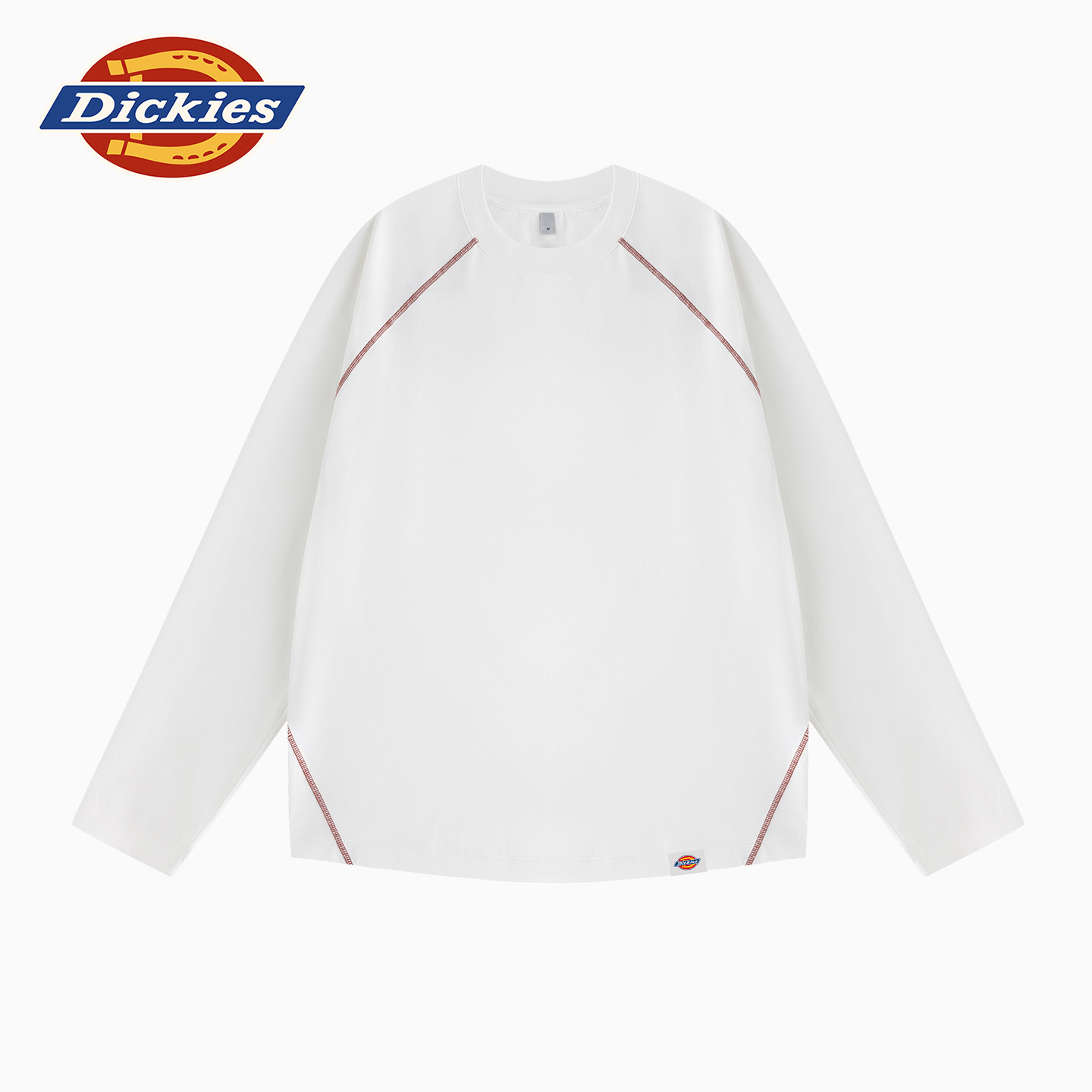 Dickies creative stripe design long-sleeved T-shirt