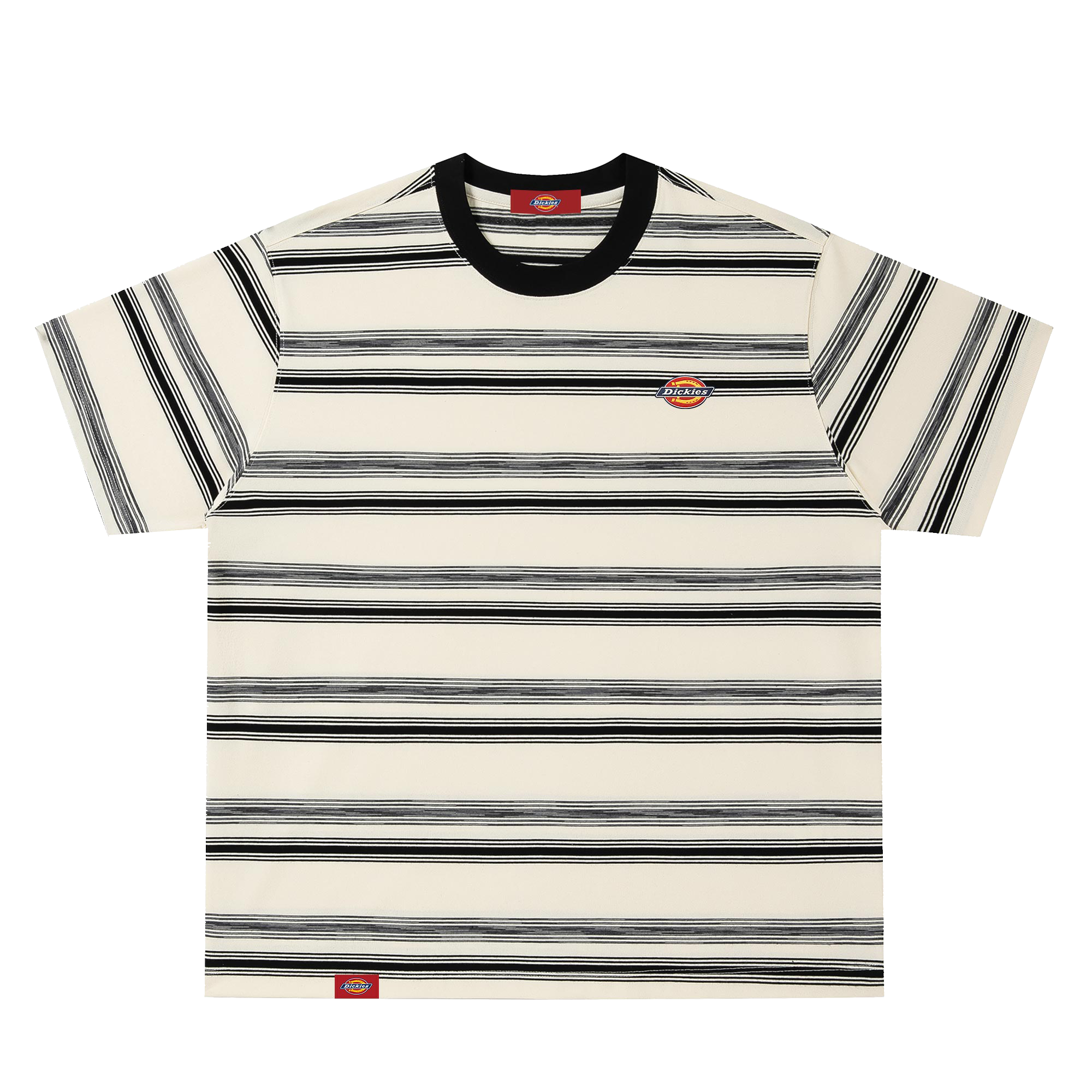 Dickies embroidered striped design T-shirt
