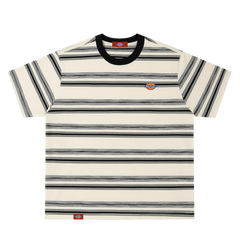 Dickies embroidered striped design T-shirt