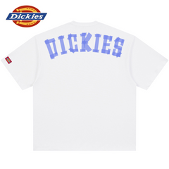 Dickies American-style retro letter-print T-shirt