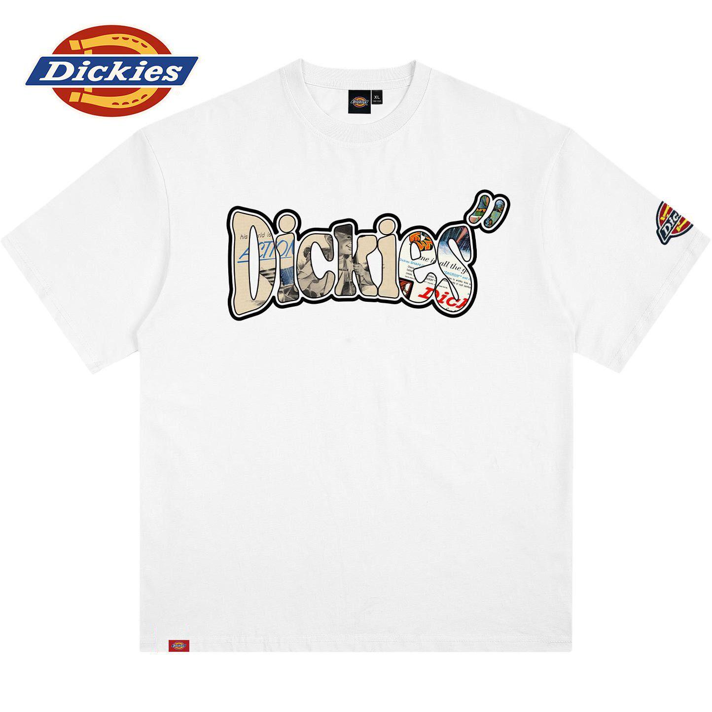 Dickies American-style vintage cotton T-shirt