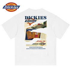 Dickies American-style streetwear print oversized T-shirt