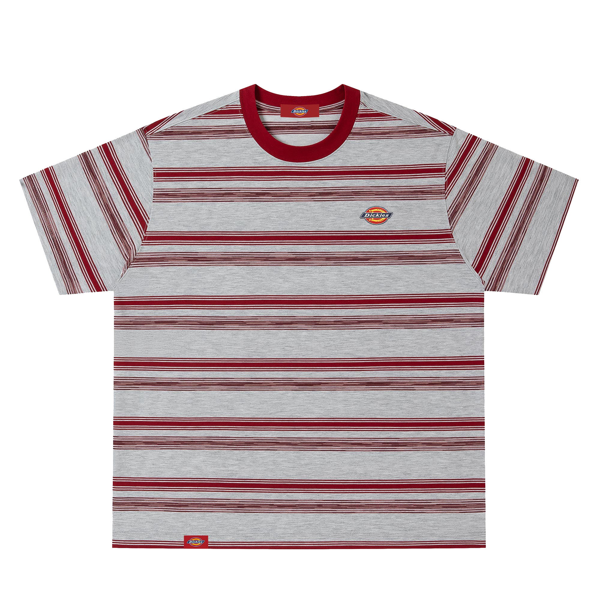 Dickies embroidered striped design T-shirt