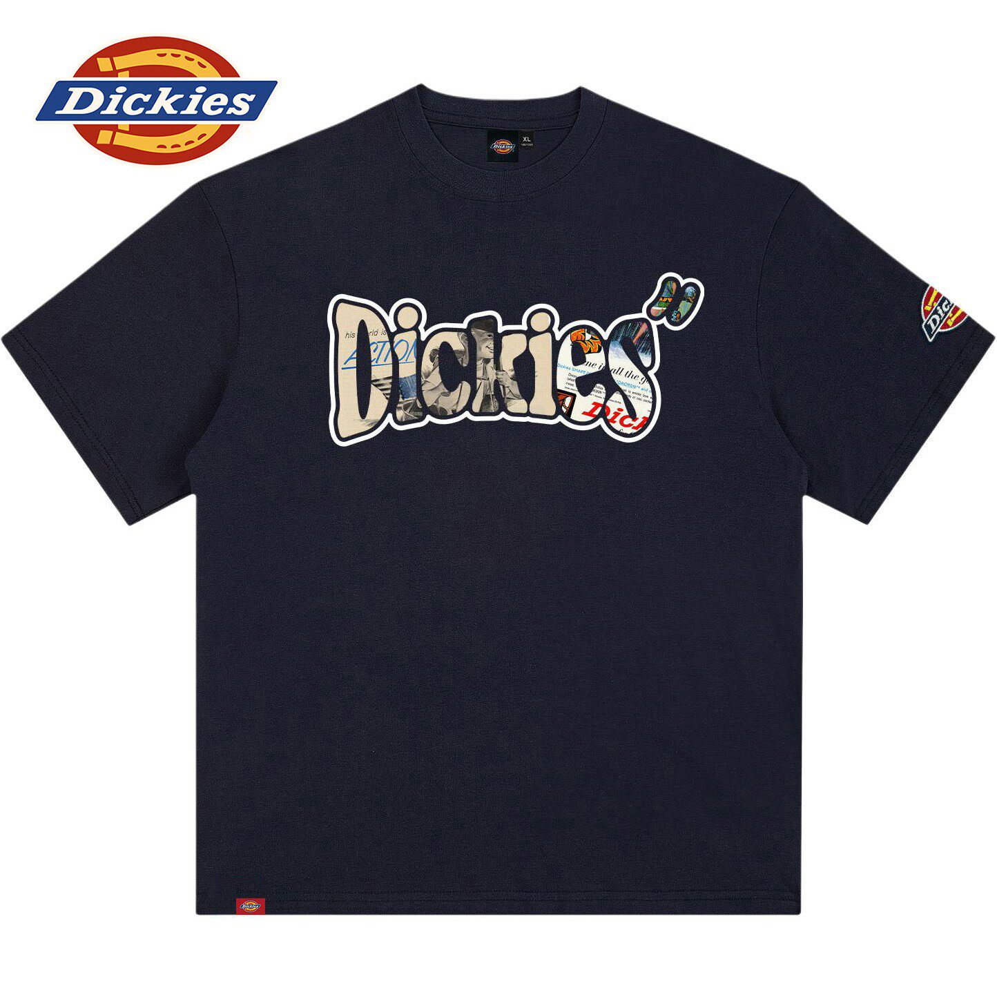 Dickies American-style vintage cotton T-shirt