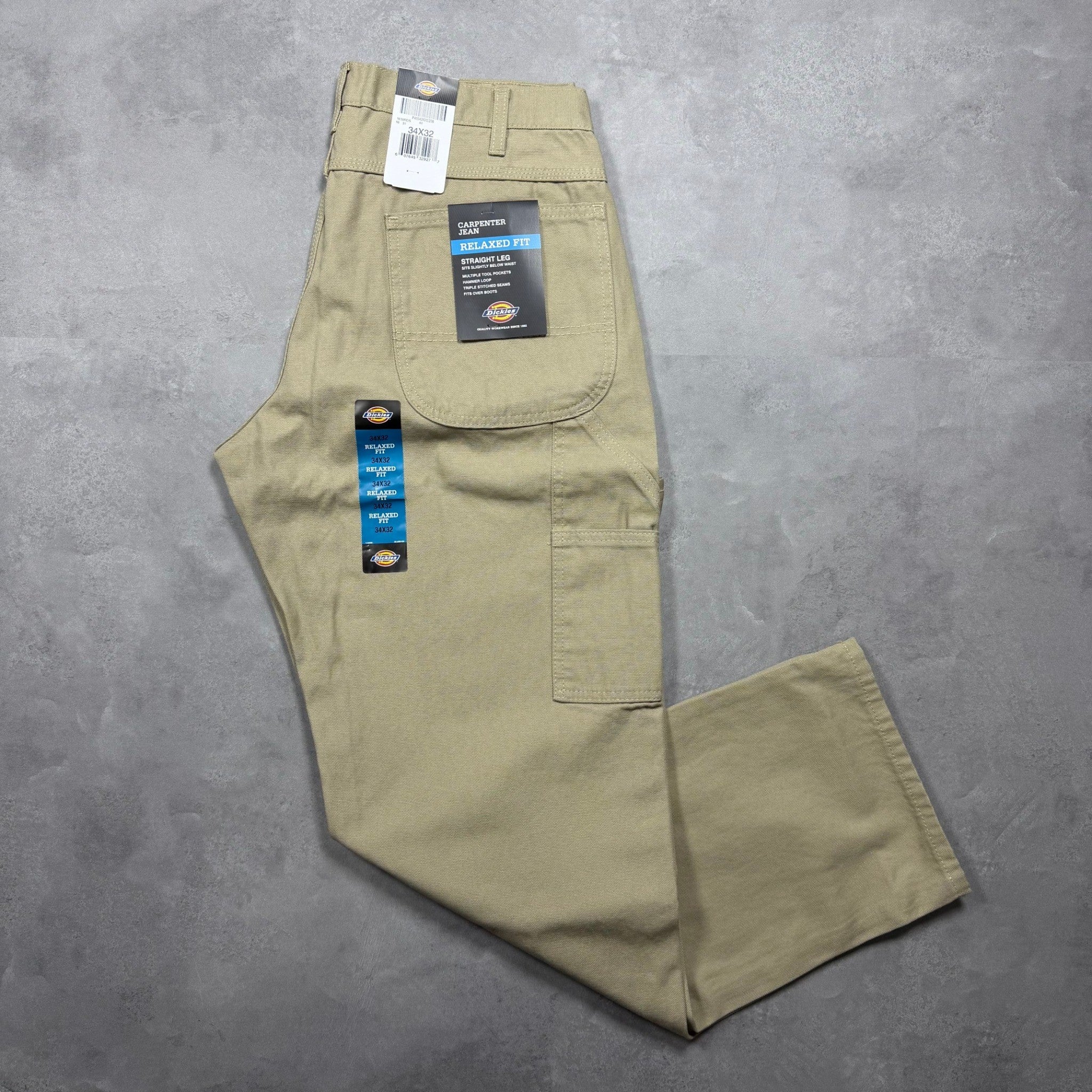 Dickies 1939 American version washed workwear logging artist pants