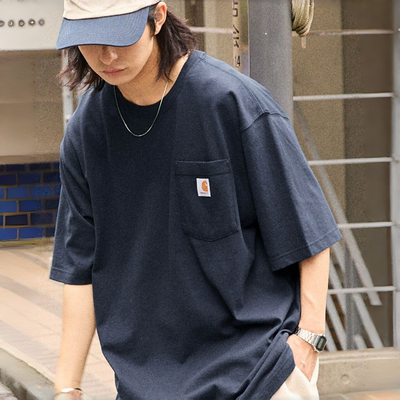 Carhartt K87 Classic Basic Base Layer T-Shirt - Workwear Style Padded Short Sleeve