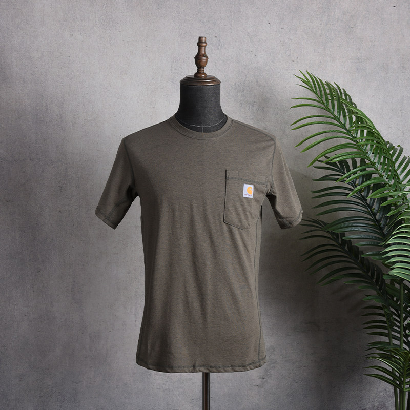 Carhartt 106652 Force Quick-Dry Breathable Sun-Resistant Short-Sleeved T-Shirt