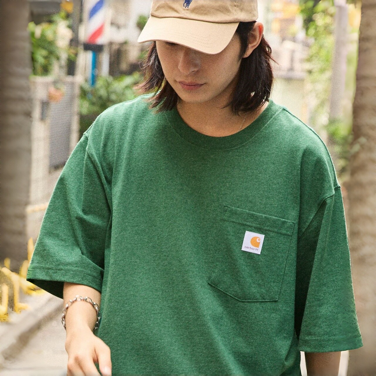 Carhartt K87 Classic Basic Base Layer T-Shirt - Workwear Style Padded Short Sleeve