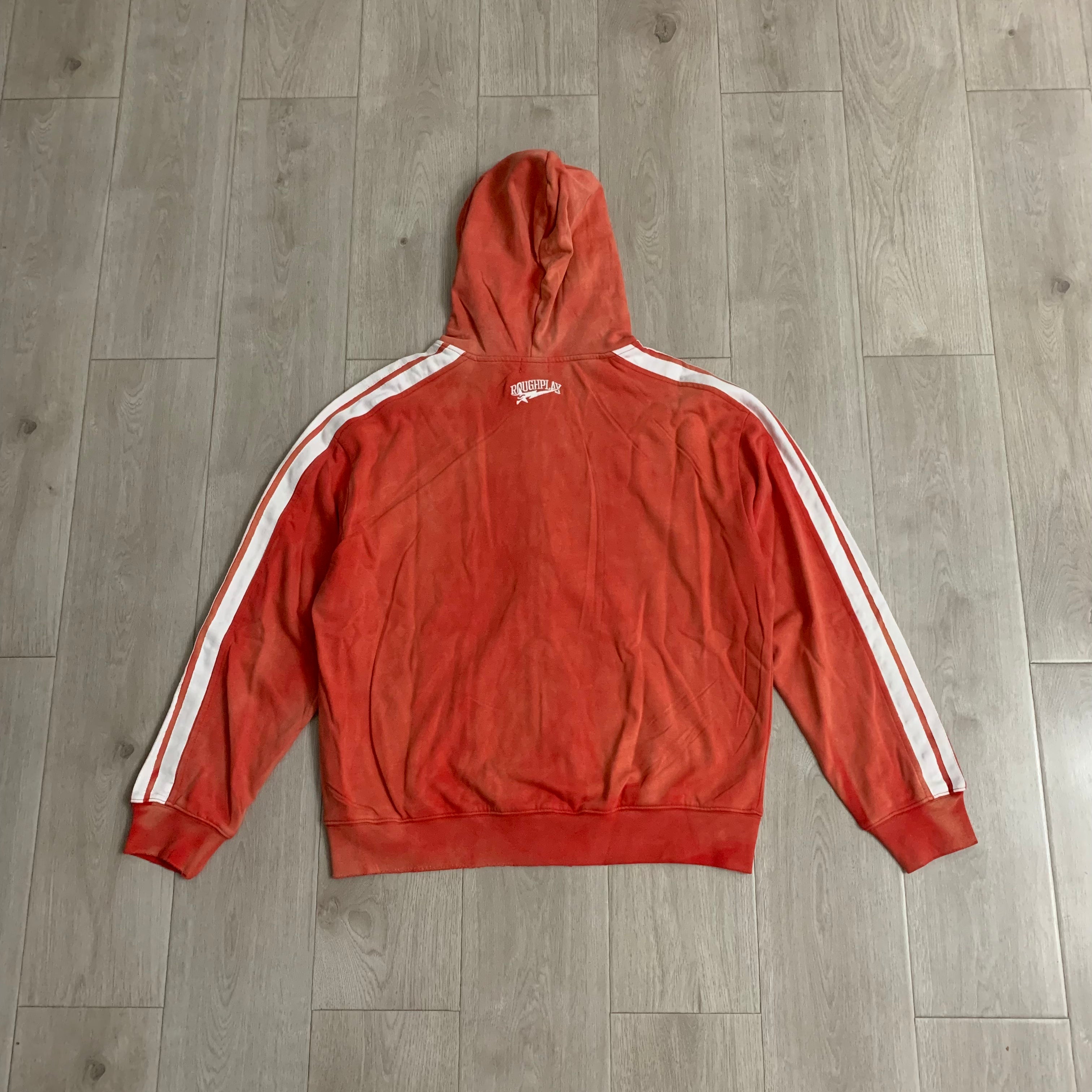 Rough Play Graphic Hoodie Red