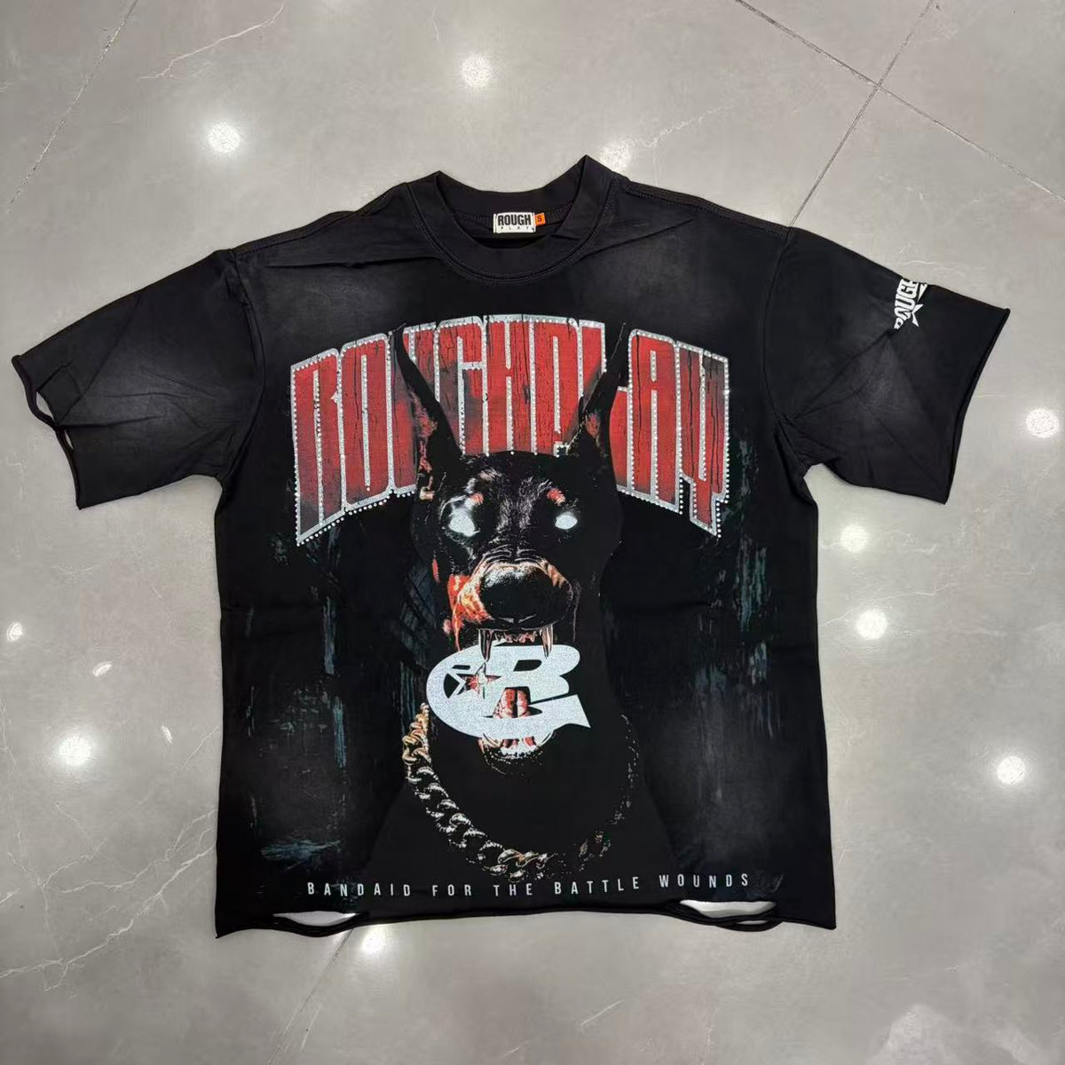 Rough Play Skull Graphic T-Shirt