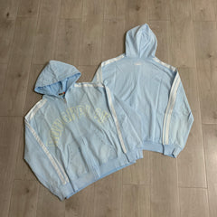 Rough Play Graphic Hoodie Blue